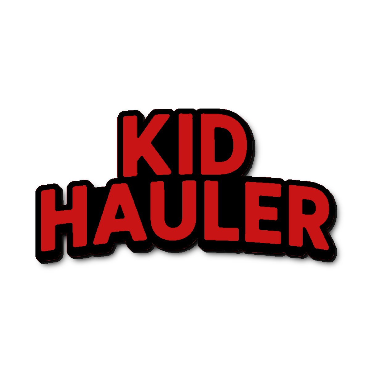 Custom Kid Hauler Badge