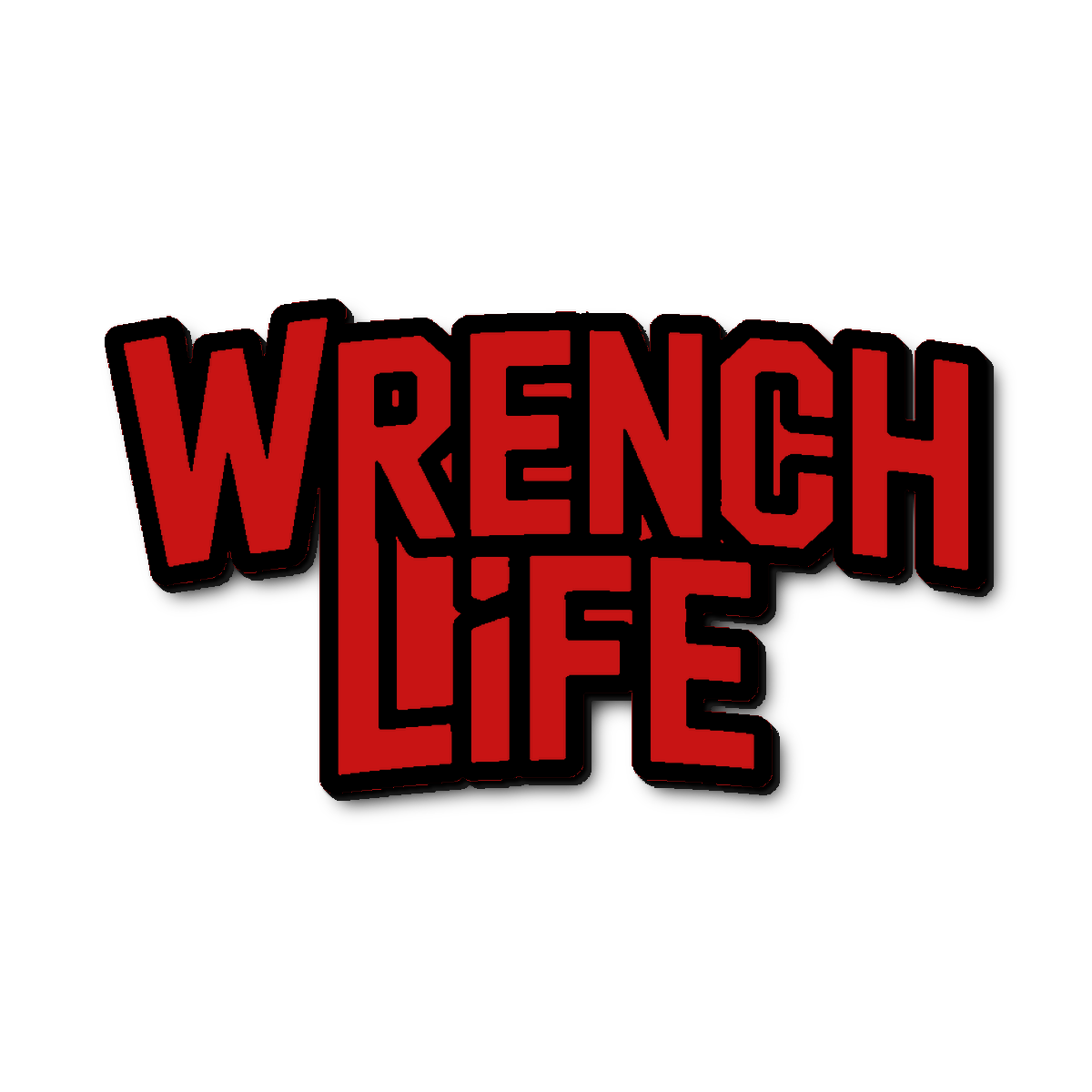 Custom Wrench Life Badge