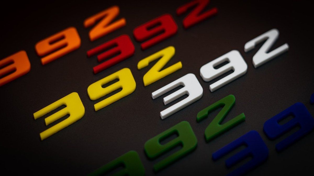 392 Badge - Single Layer - Choose Your Color - Atomic Car Concepts