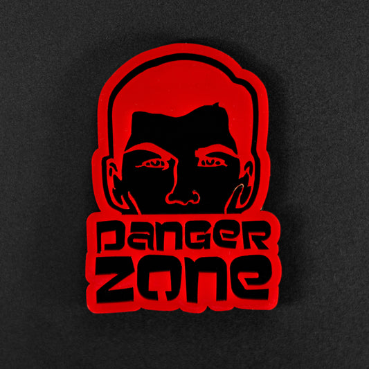 Danger Zone Inspired Icon Badge