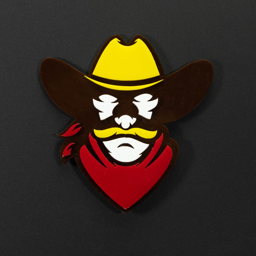 Cowboy-Symbol-Abzeichen