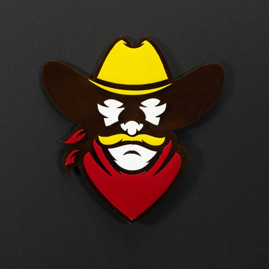 Cowboy-Symbol-Abzeichen