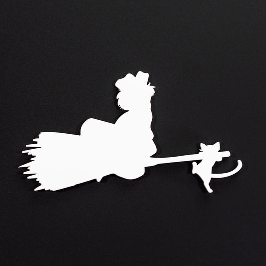 Kiki Silhouette Inspired Icon Badge