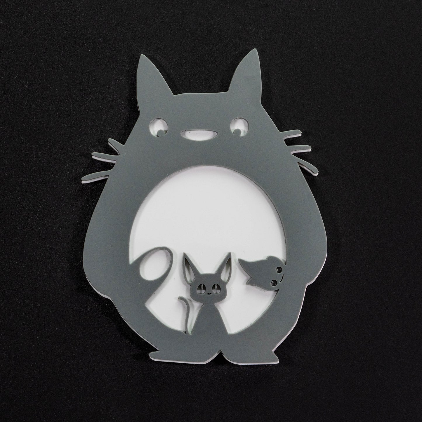 Insignia de icono inspirada en Totoro