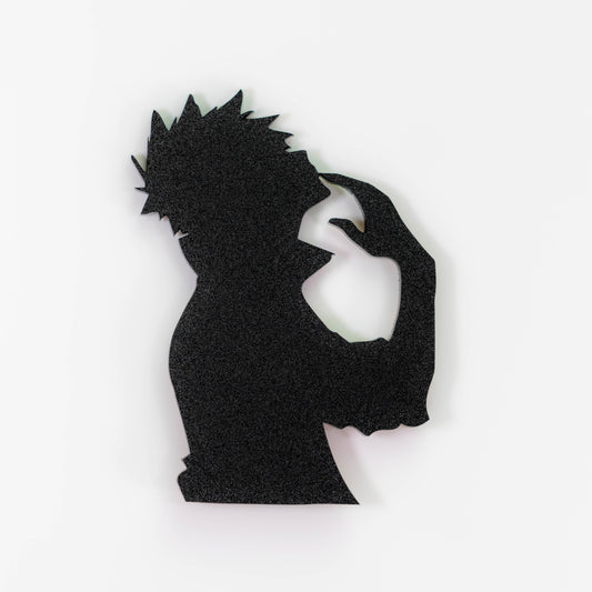 Gojo Inspired Silhouette Icon Badge