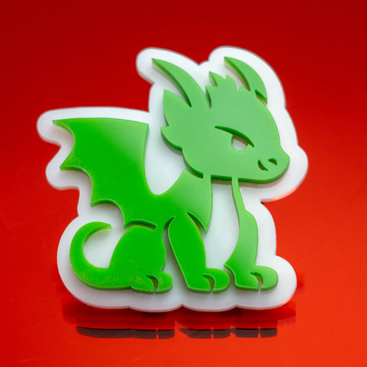 Dragon Icon Badge