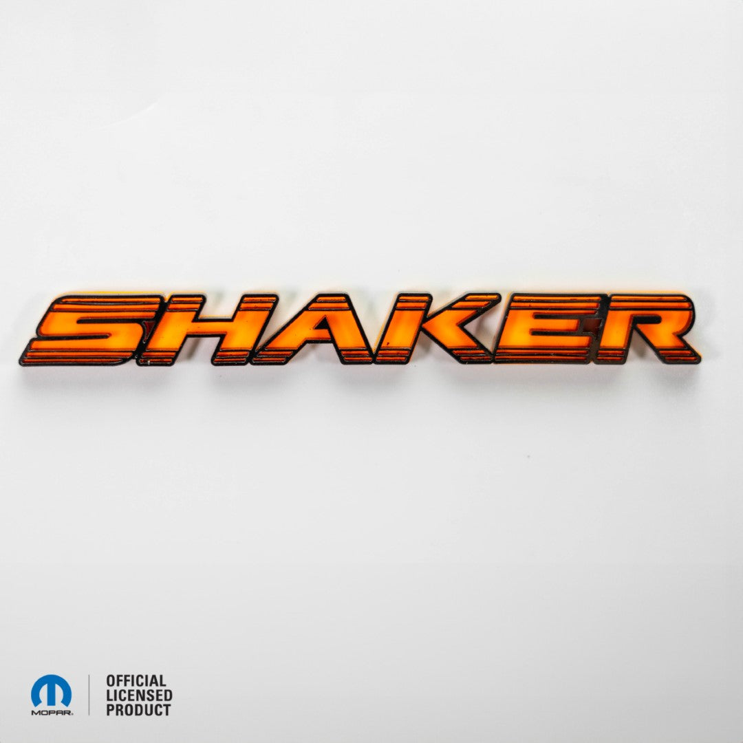 Custom Shaker® Text Badge - Officially Licensed Product – Atomic Car ...