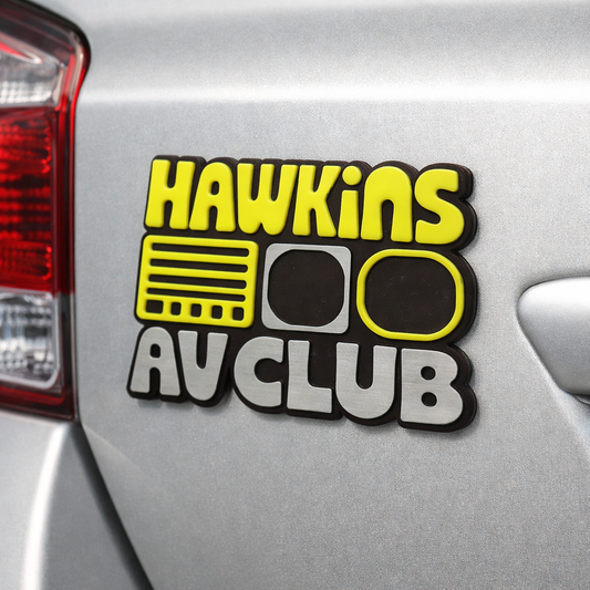 Hawkins AV Club Car Badge