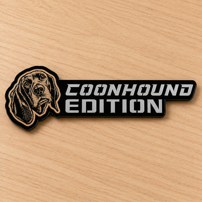 Badge de voiture édition chien personnalisé