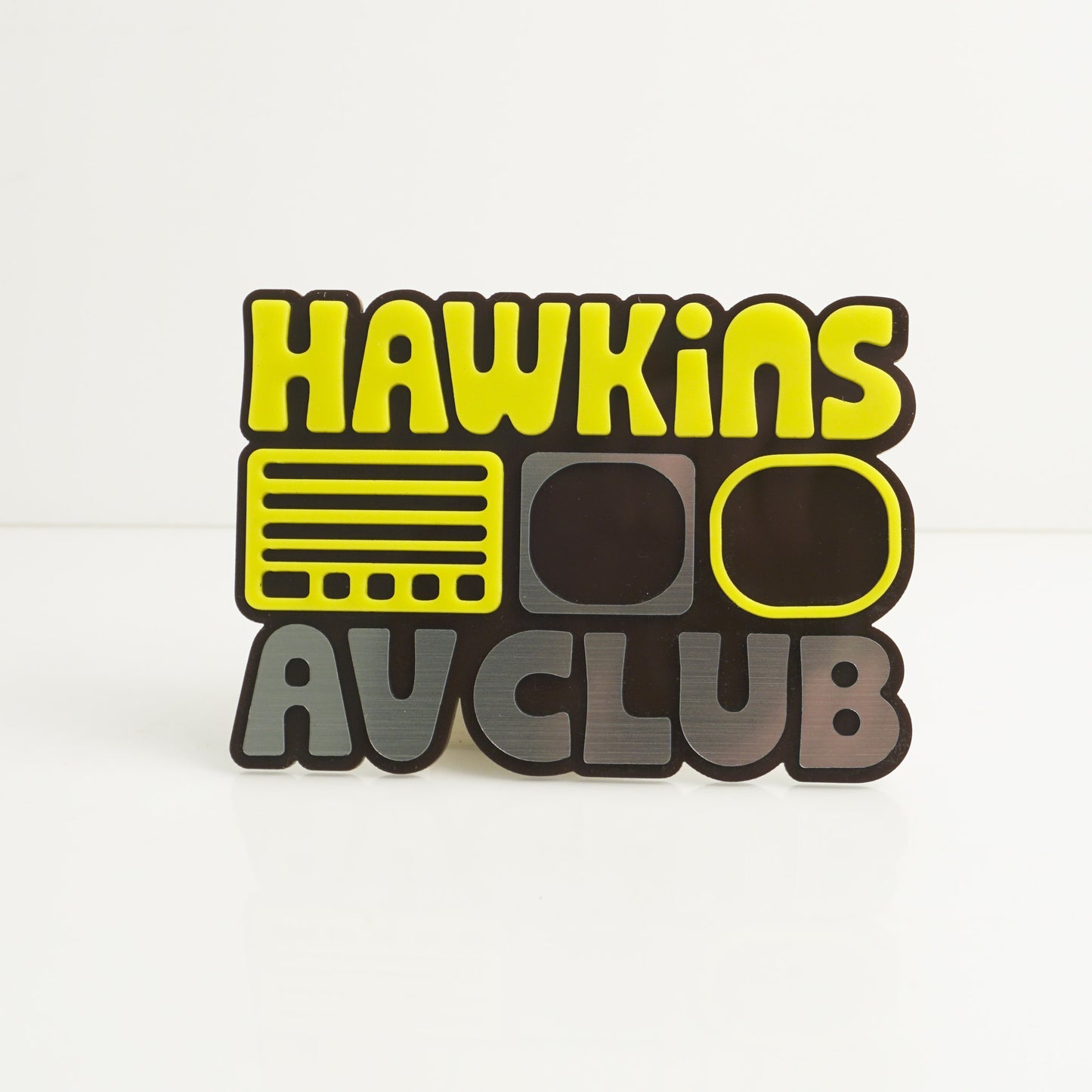 Hawkins AV Club Car Badge