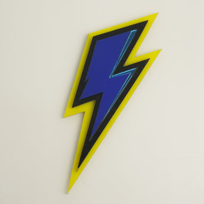 Lightning Bolt Car Badge