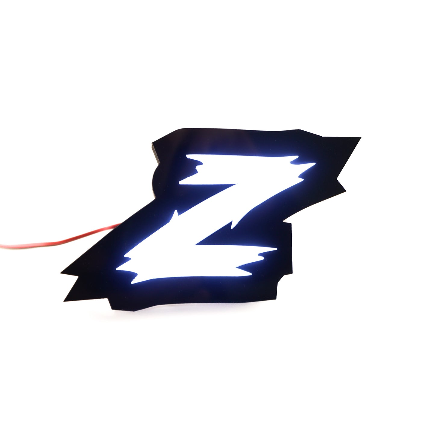 Z LED Badge - Lighting font