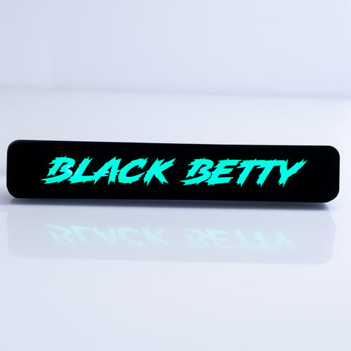 Insignia de rejilla LED personalizada - Fuente de bloque - 1,12