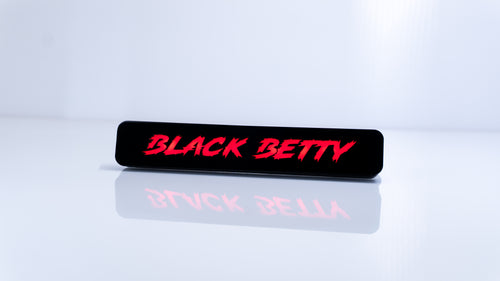 Insignia de rejilla LED personalizada - Fuente de bloque - 1,12