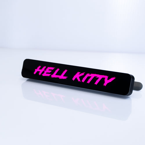 Insignia de rejilla LED personalizada - Fuente de bloque - 1,12