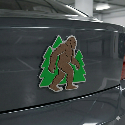 Big Foot Car Badge