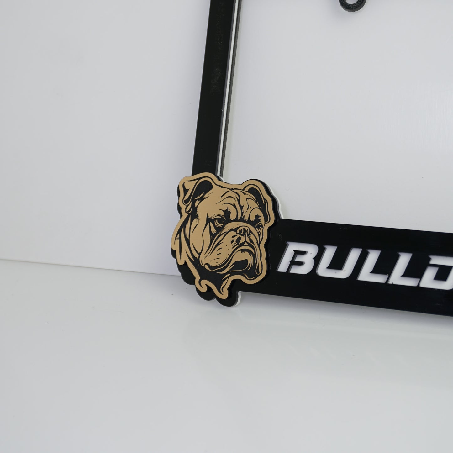 Custom Dog Edition Car License Plate Frame