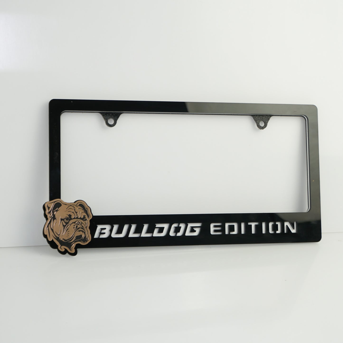 Custom Dog Edition Car License Plate Frame