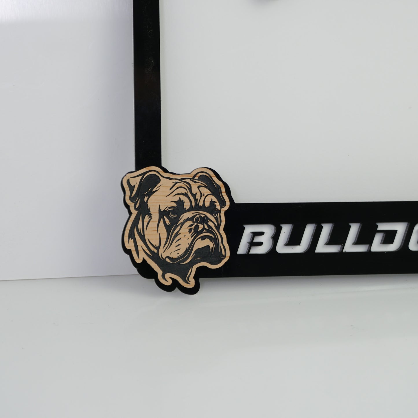 Custom Dog Edition Car License Plate Frame