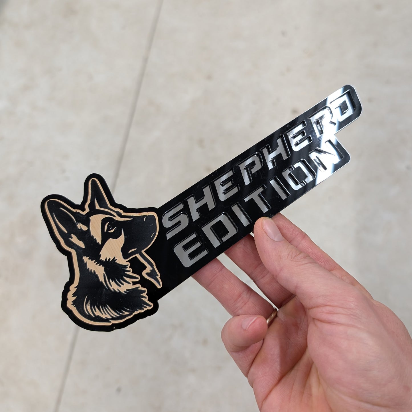 Shepherd Edition Car Badge