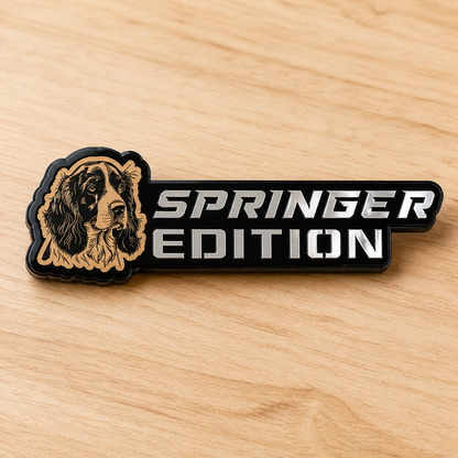 Badge de voiture édition chien personnalisé
