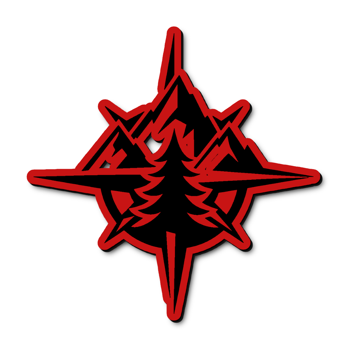 Custom Compass Badge