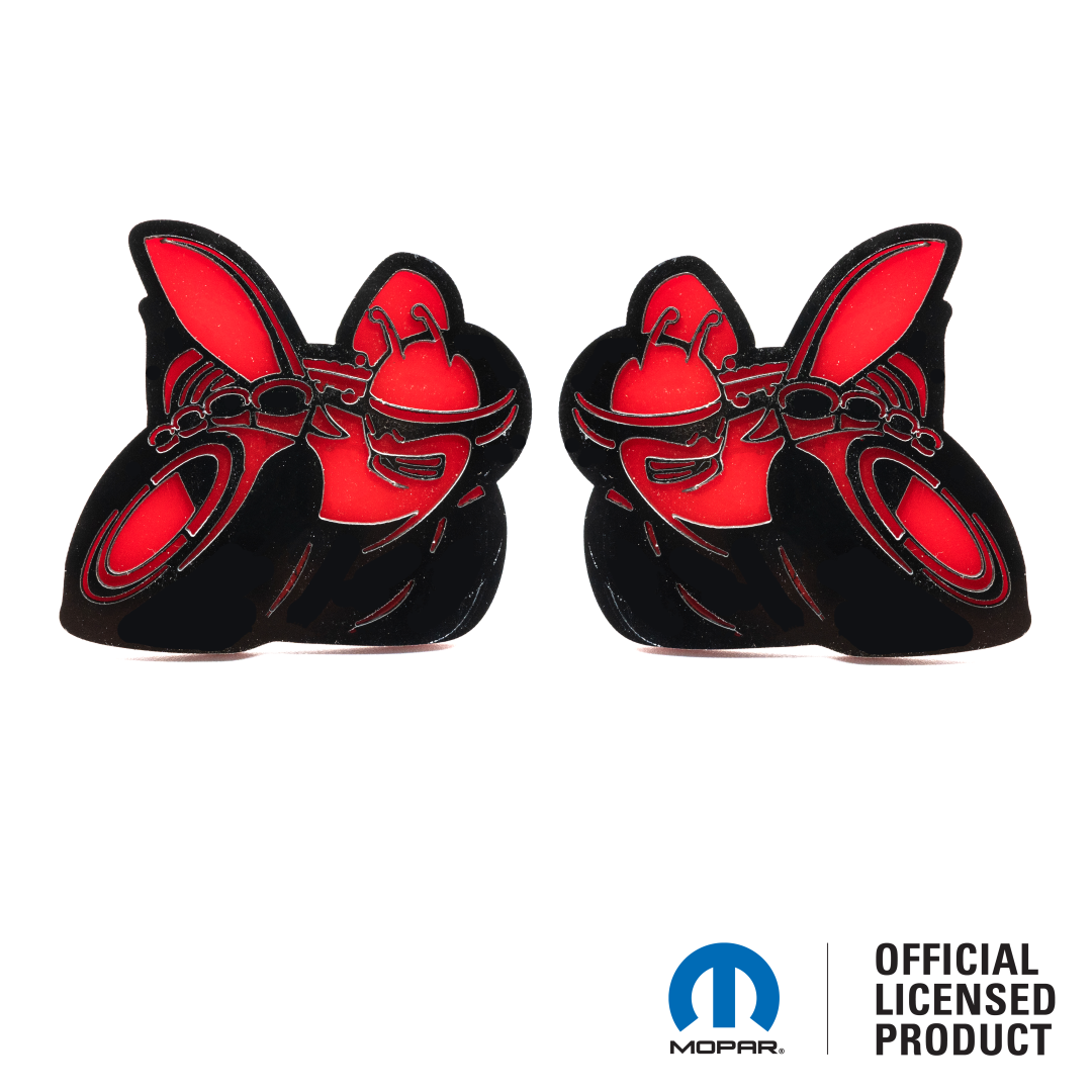 Scat Pack® Icon Fender Badge Pair - Choose Your Colors - Officially Licensed Product