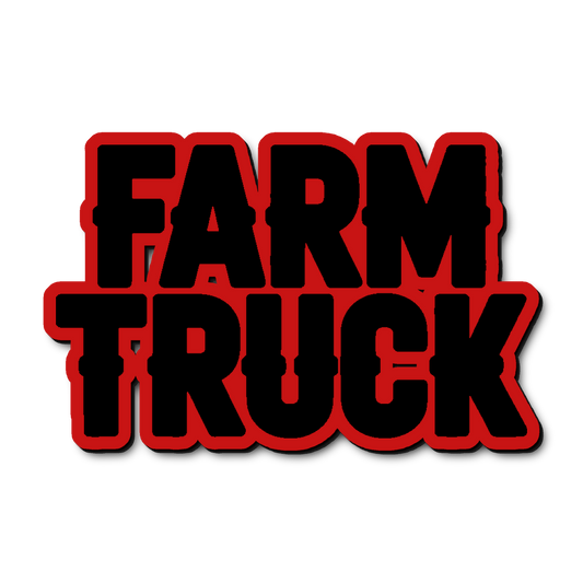Custom Farm Truck Badge