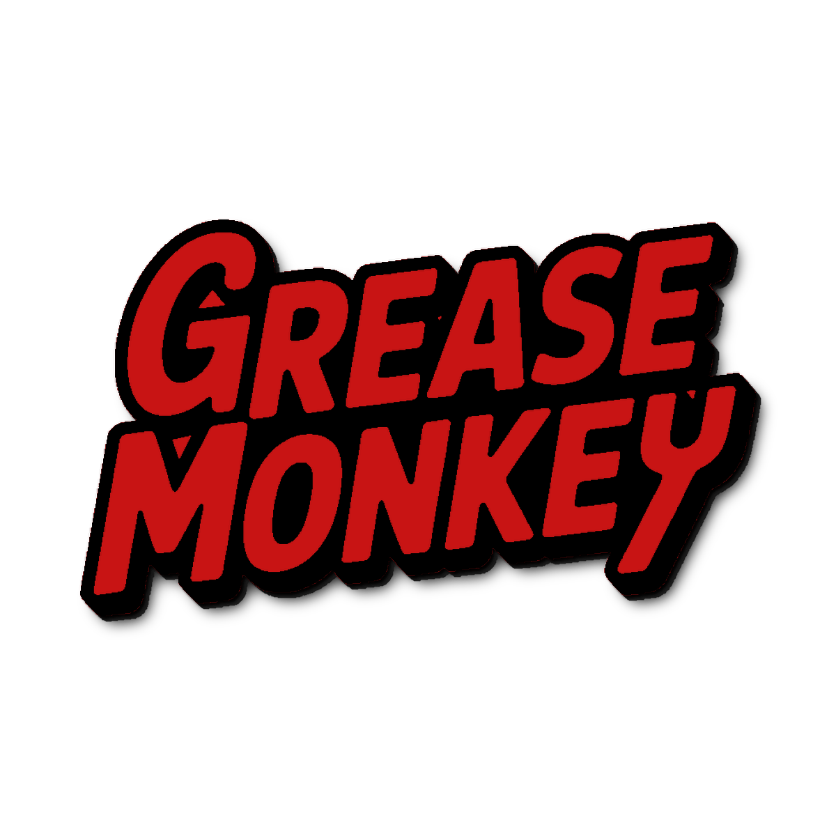 Custom Grease Monkey Badge