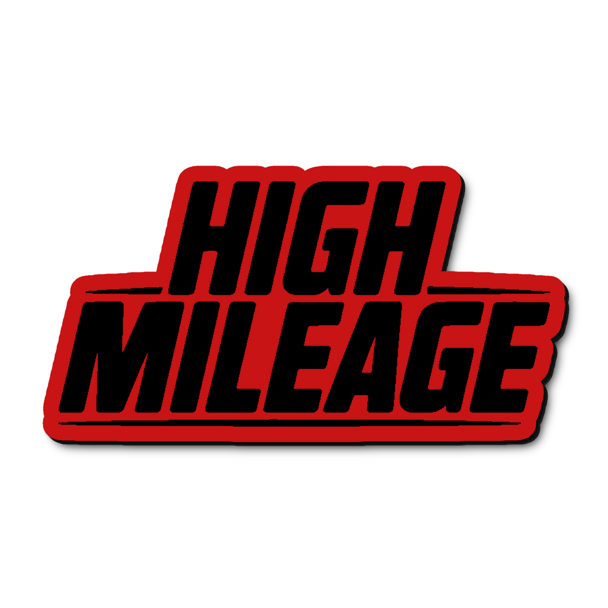 Custom High Mileage Badge