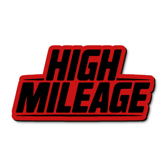 Custom High Mileage Badge