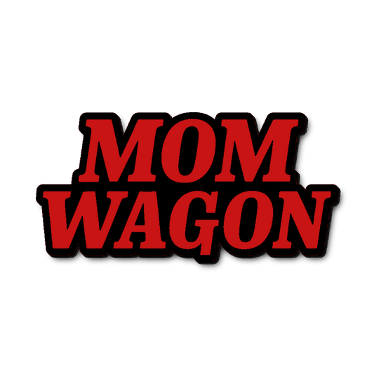 Custom Mom Wagon Badge