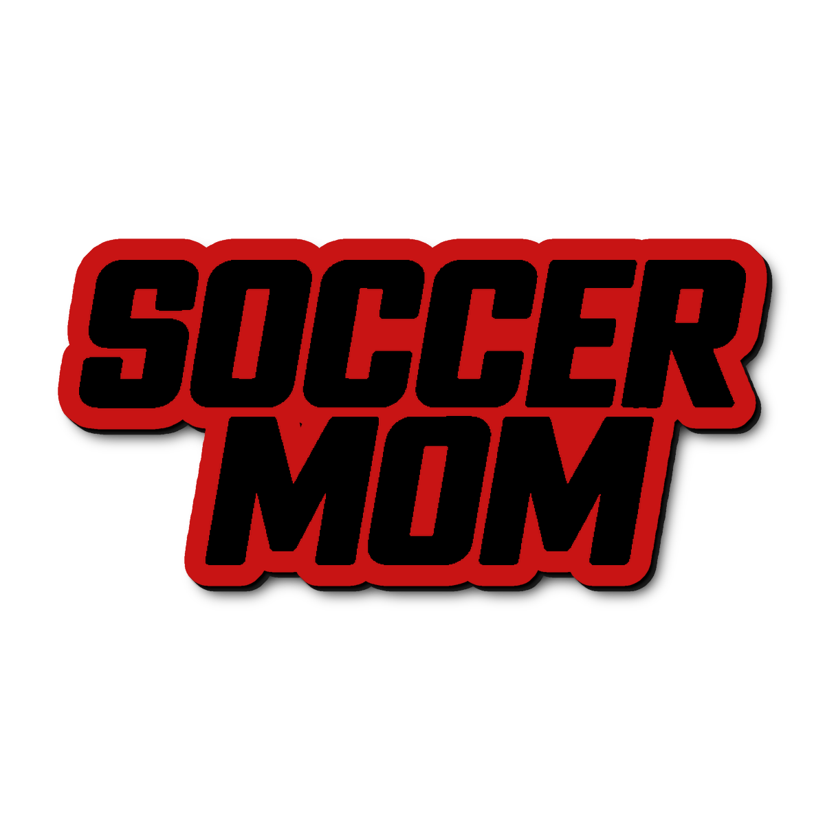 Custom Soccer Mom Badge