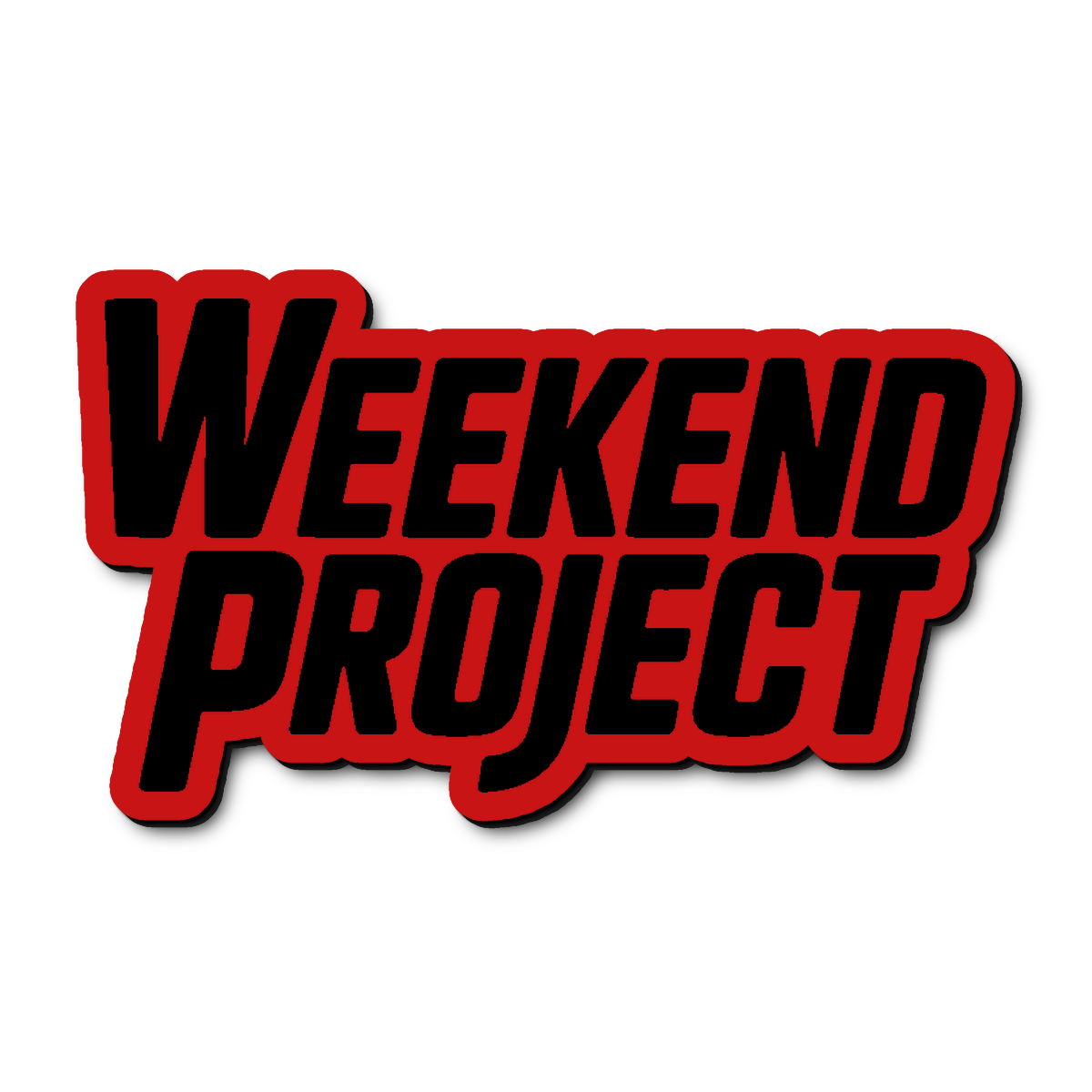 Custom Weekend Project Badge