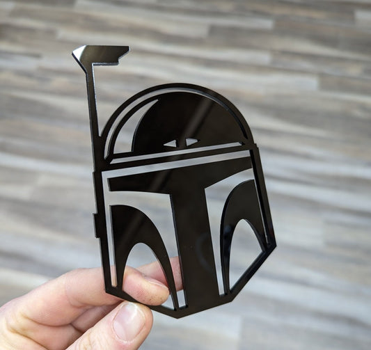 Boba Fett Inspired Icon Badge - Tape Mount - Atomic Car Concepts