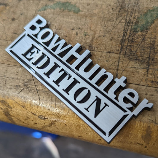 Bowhunter Edition Emblem - Atomic Car Concepts