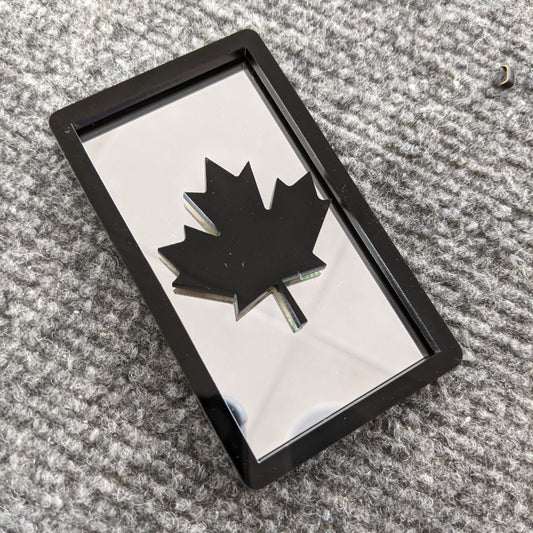 Canadian Maple Leaf Badge - Fits Mustang® Grille or Trunk - Atomic Car Concepts