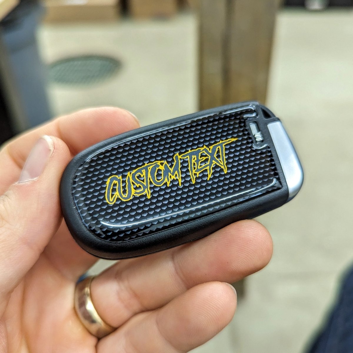 Custom Text Key Fob Decal - Fits Many Dodge®, Jeep® and RAM® Keys ...