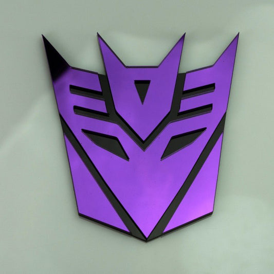 Insignia de icono inspirada en Decepticon