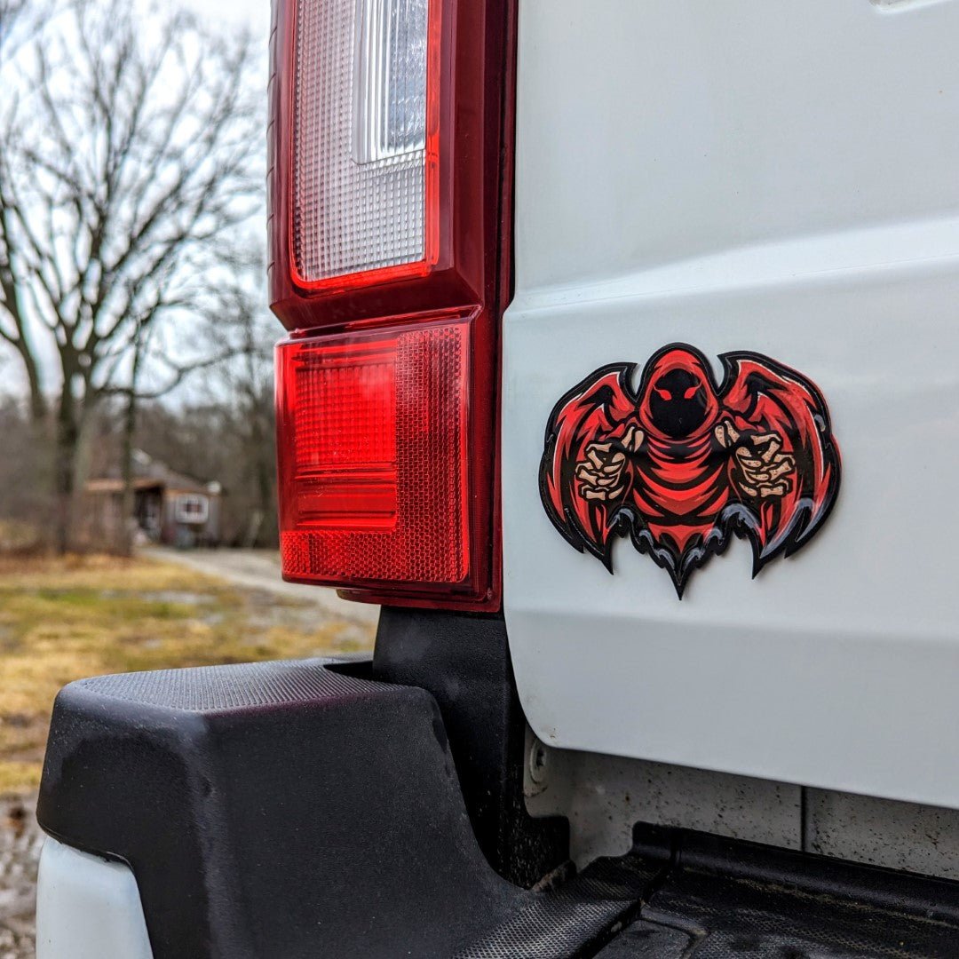 Fully Custom Car Emblem - Full Color - Design Your Own - Custom Mount - Atomic Car Concepts