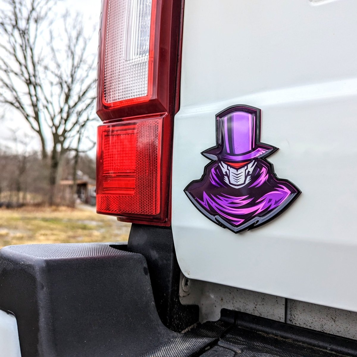 Fully Custom Car Emblem - Full Color - Design Your Own - Custom Mount - Atomic Car Concepts