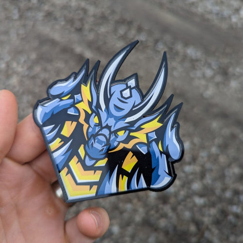 Fully Custom Car Emblem - Full Color - Design Your Own - Custom Mount - Atomic Car Concepts