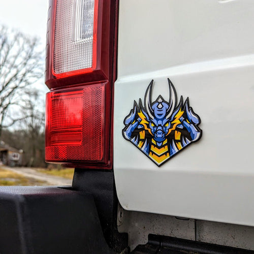 Fully Custom Car Emblem - Full Color - Design Your Own - Custom Mount - Atomic Car Concepts