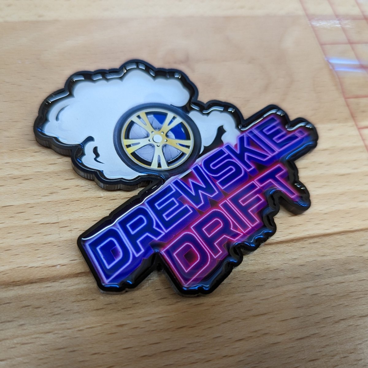 Fully Custom Car Emblem - Full Color - Design Your Own - Custom Mount - Atomic Car Concepts