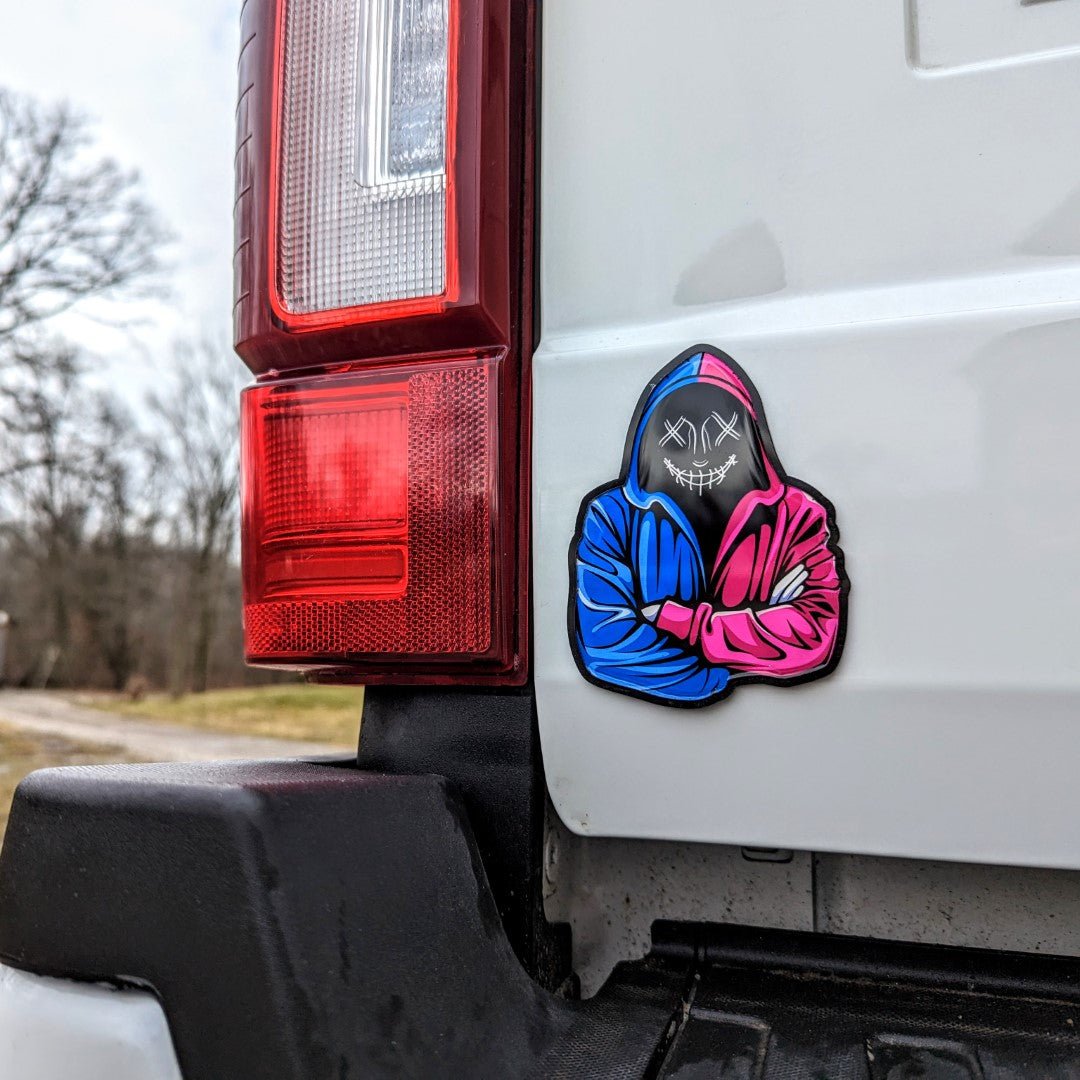 Fully Custom Car Emblem - Full Color - Design Your Own - Custom Mount - Atomic Car Concepts