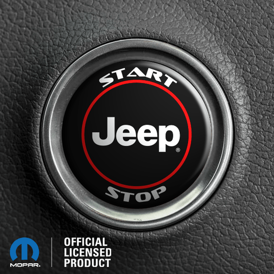 Jeep Engine Start Button Overlay - Official Licensed Product - Atomic Car Concepts