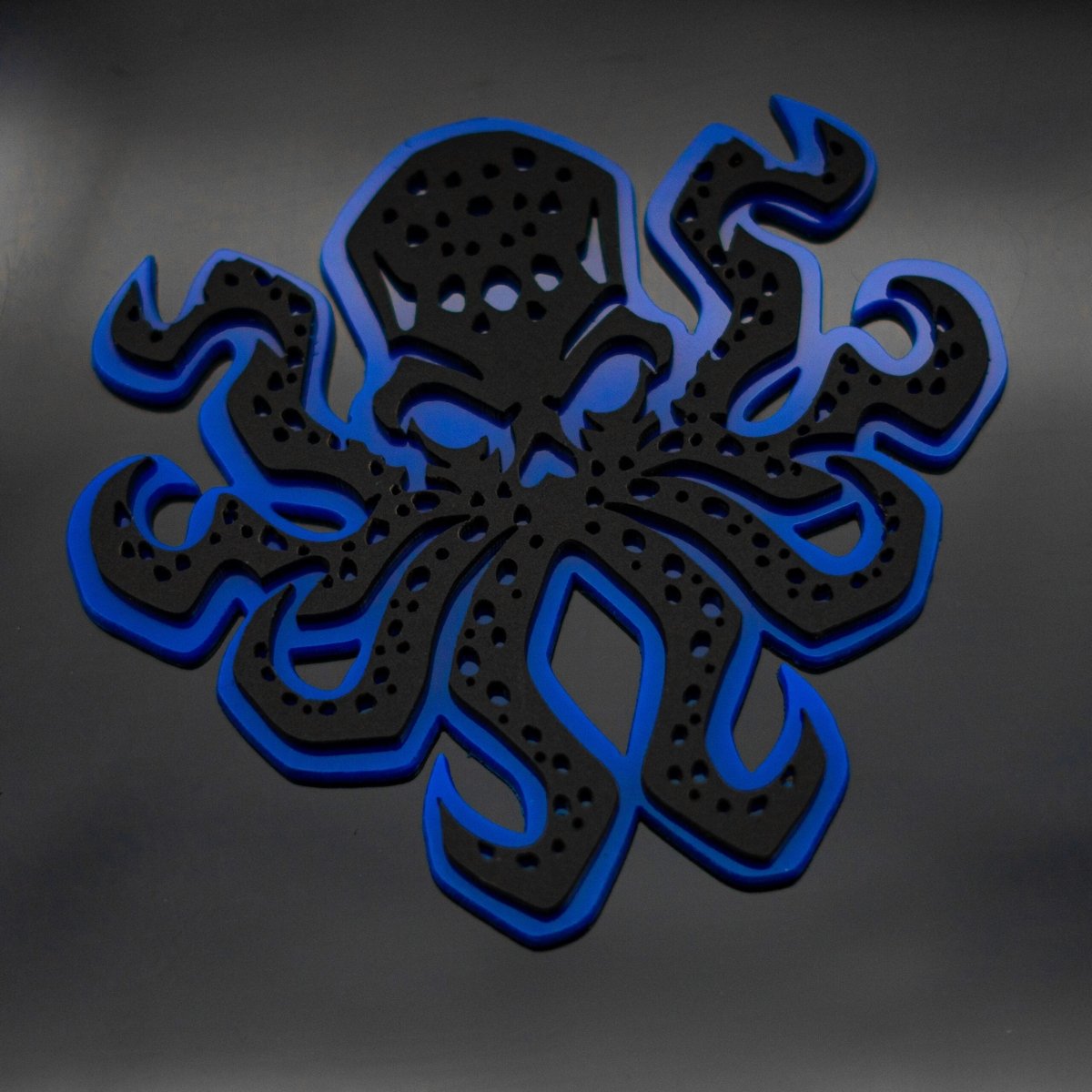 Kraken Icon Badge - Tape Mount - Atomic Car Concepts