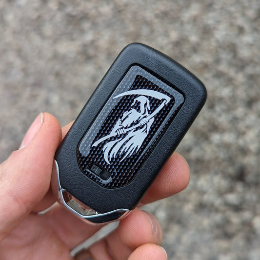 Reaper Key Fob Inlay Decal - Fits Multiple Honda® Keys - Atomic Car Concepts