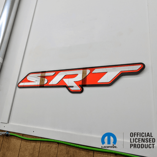 SRT Garage Sign - Customizable - Official Licensed Product - Atomic Car Concepts