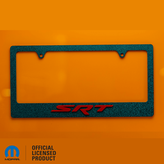 SRT License Plate Border Frame - Officially Licensed Product - Atomic Car Concepts